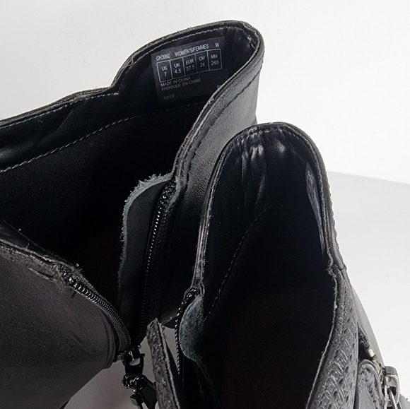 ROCKPORT Womens Carly Bootie. Black - Picture 7 of 14